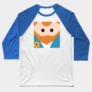 Minimalistic Vincent Van Gogh Baseball T-Shirt